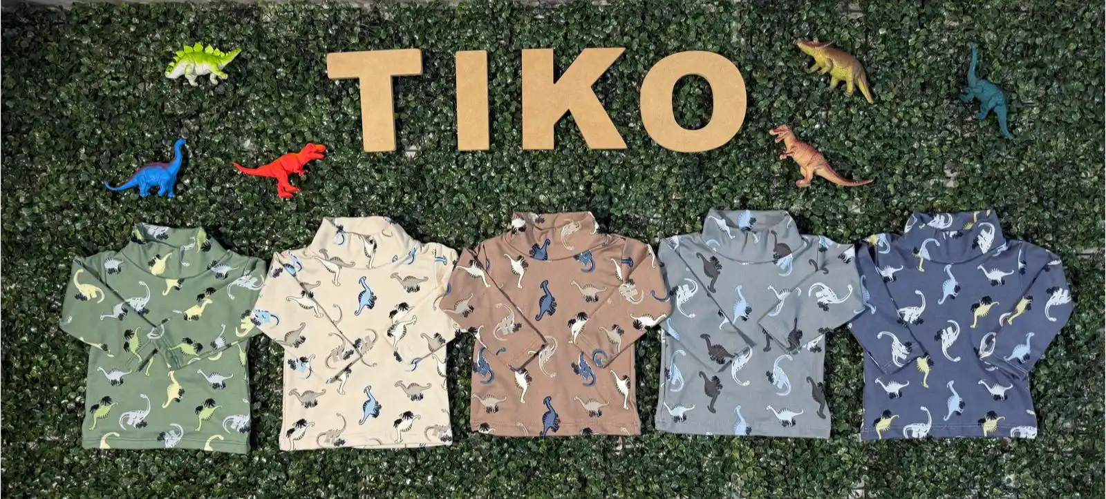 Polera Varon Dinoaurio Soft