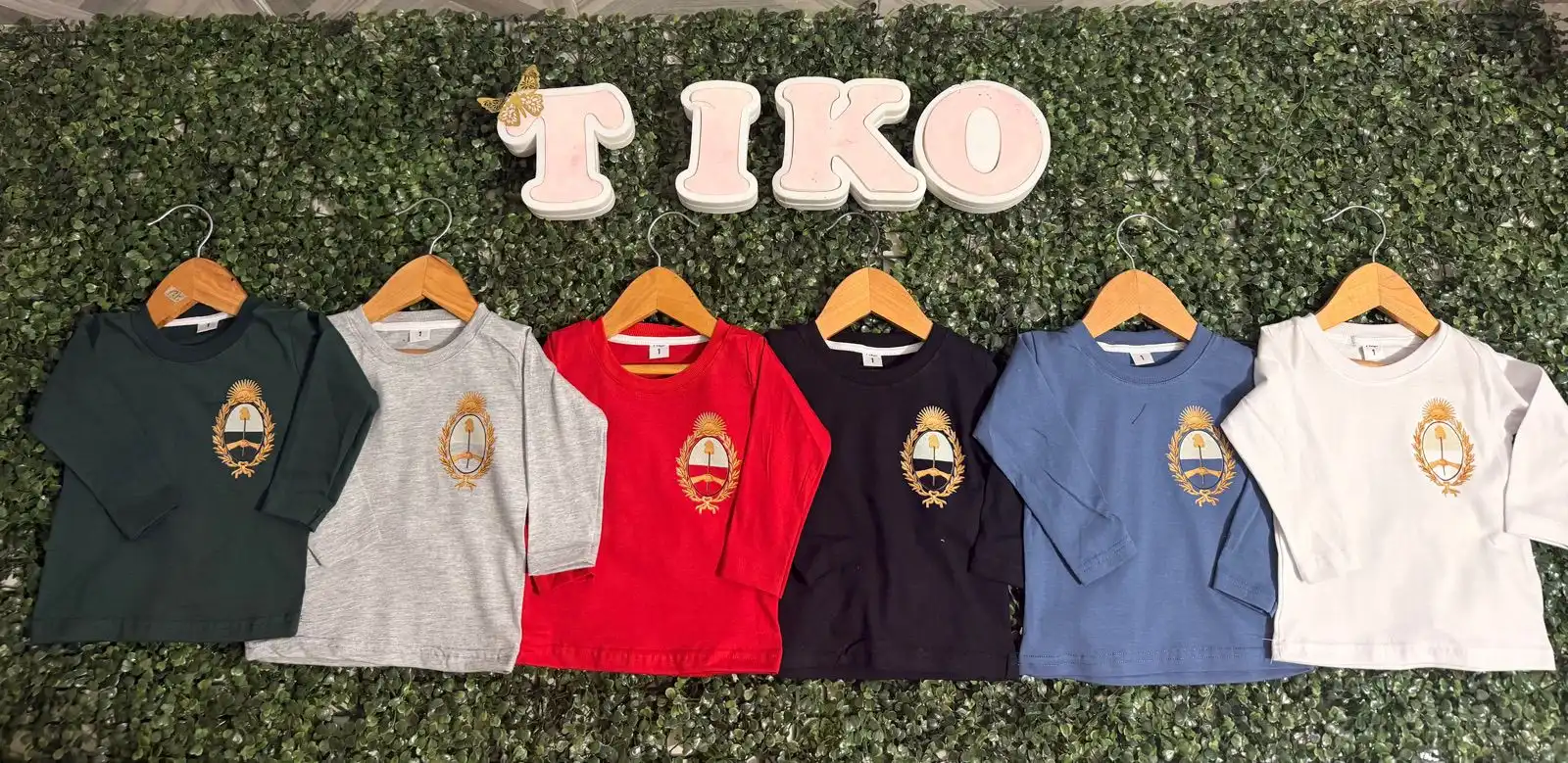 Remera Varon Escudo ARG